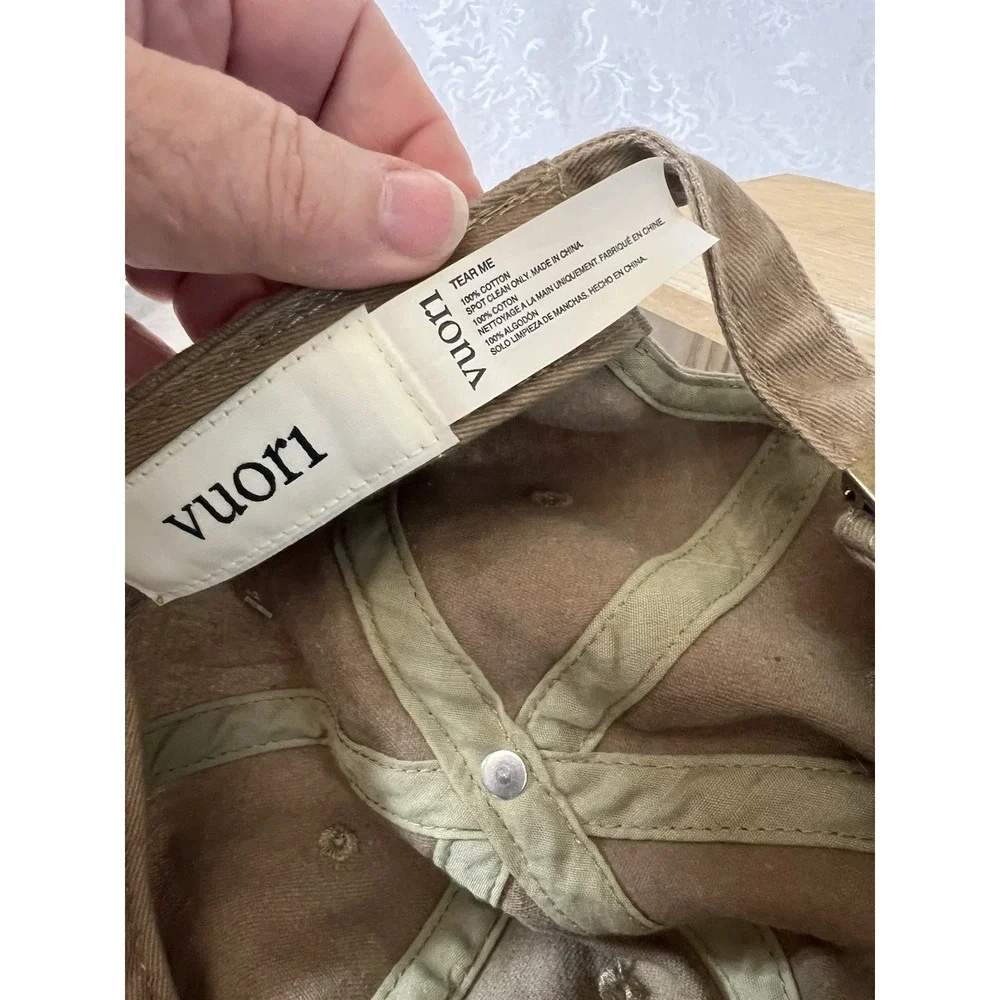 Vuori Ball Cap Camel Unisex New w/Tags